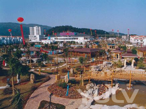 温泉区环境