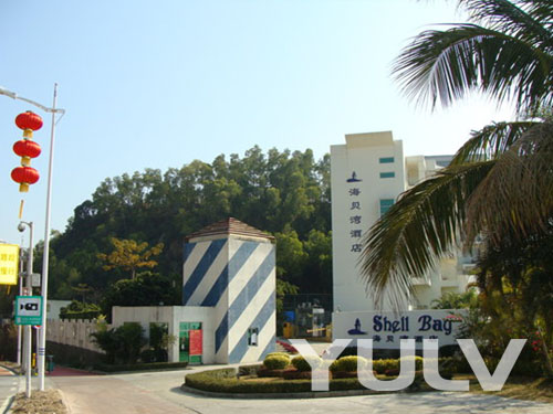 海贝湾酒店大门